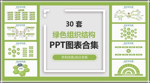 60套公司组织架构图表集合ppt模板,拿来即用的工具包